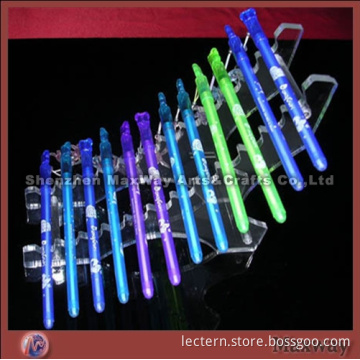Acrylic transparent sling chair shaped pen holder